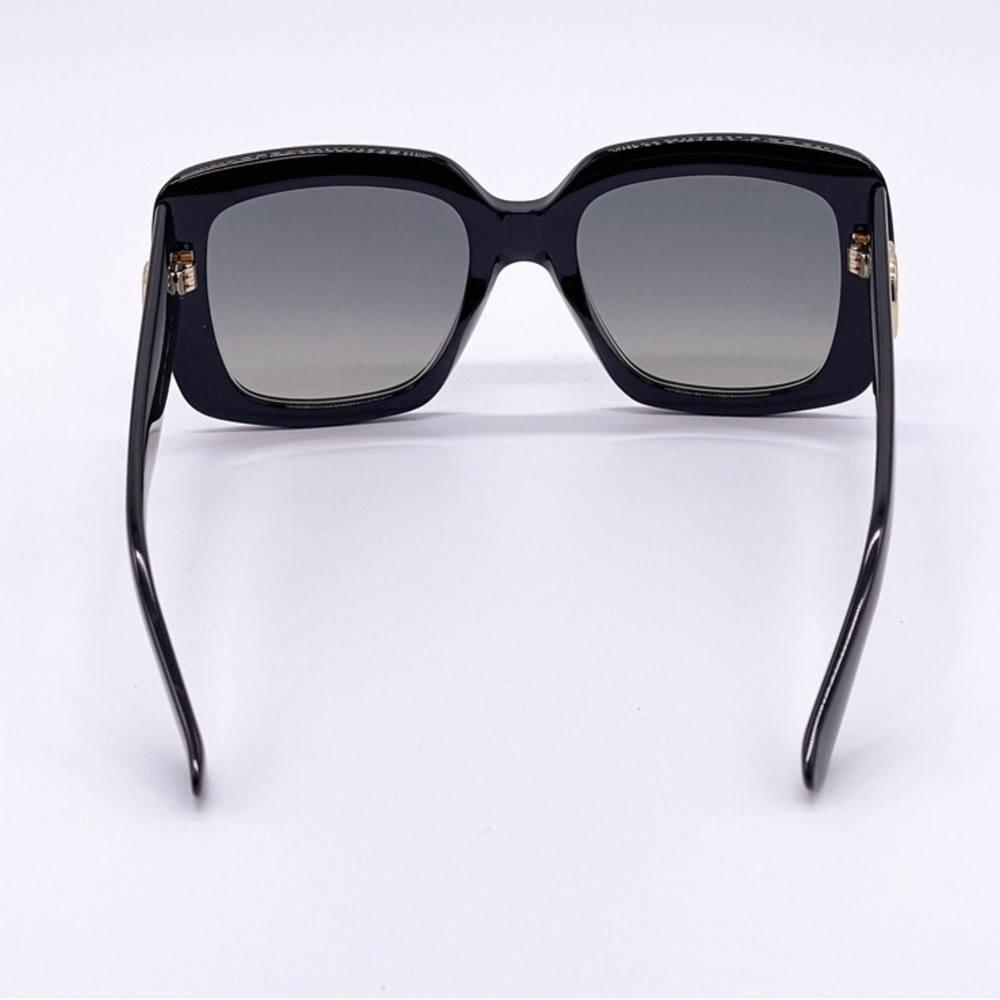 New Authentic GUCCI Gradient Grey Square Ladies Sunglasses GG0141SN 001 53 - Picture 7 of 11